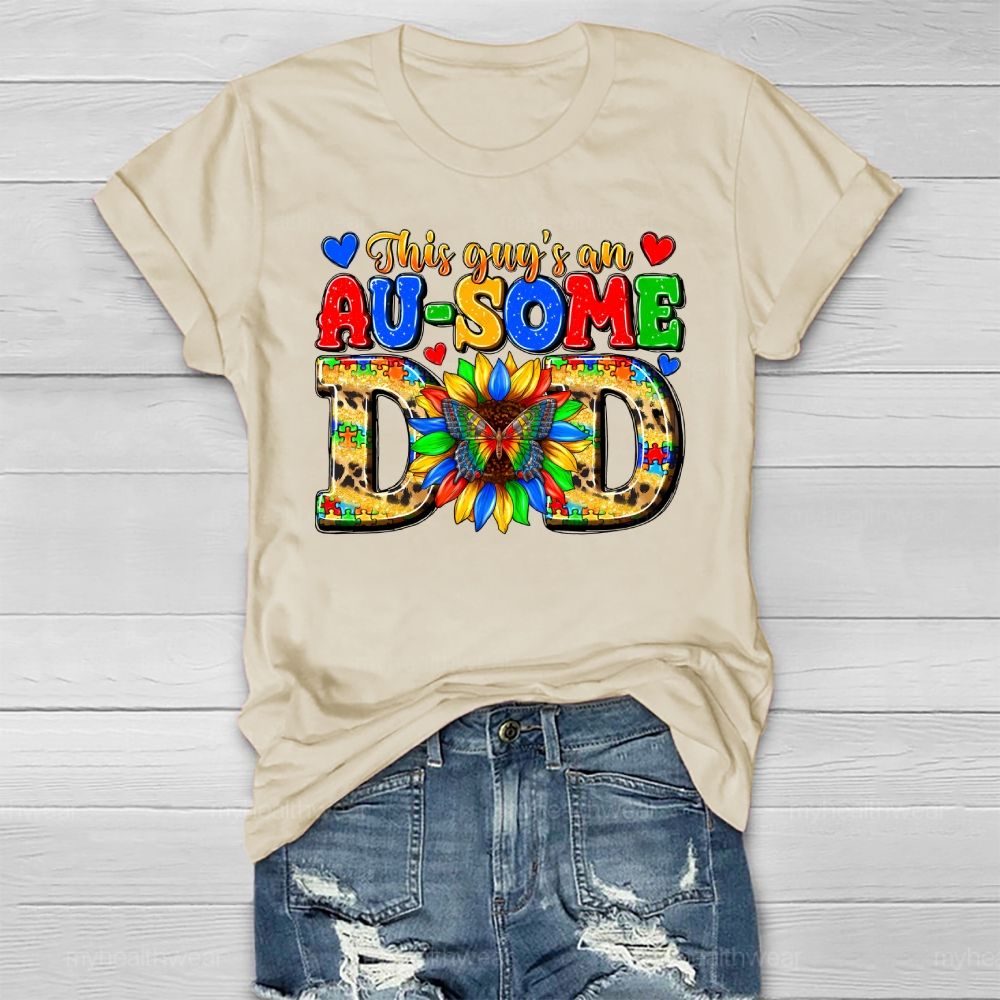 This Guy Is An Awesome Dad Healthwear T-shirt