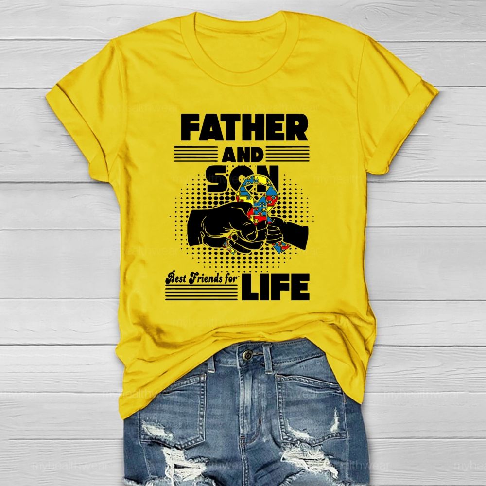 Father And Son Best Friends For Life Healthwear T-shirt