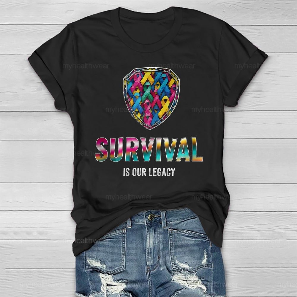 Survival Is Our Legacy Healthwear T-shirt