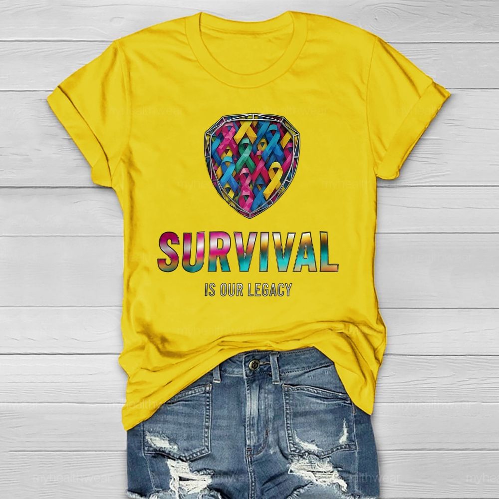 Survival Is Our Legacy Healthwear T-shirt