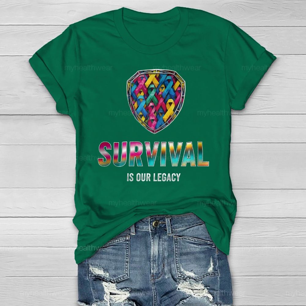 Survival Is Our Legacy Healthwear T-shirt