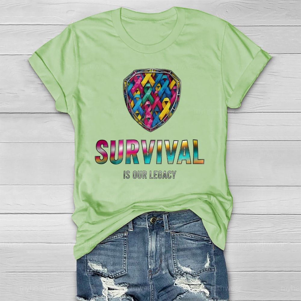 Survival Is Our Legacy Healthwear T-shirt
