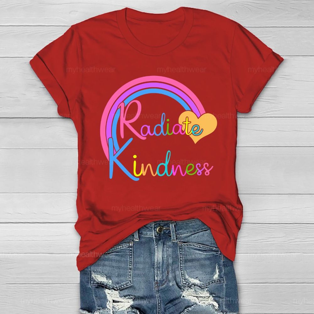Radiate Kindness Healthwear T-shirt
