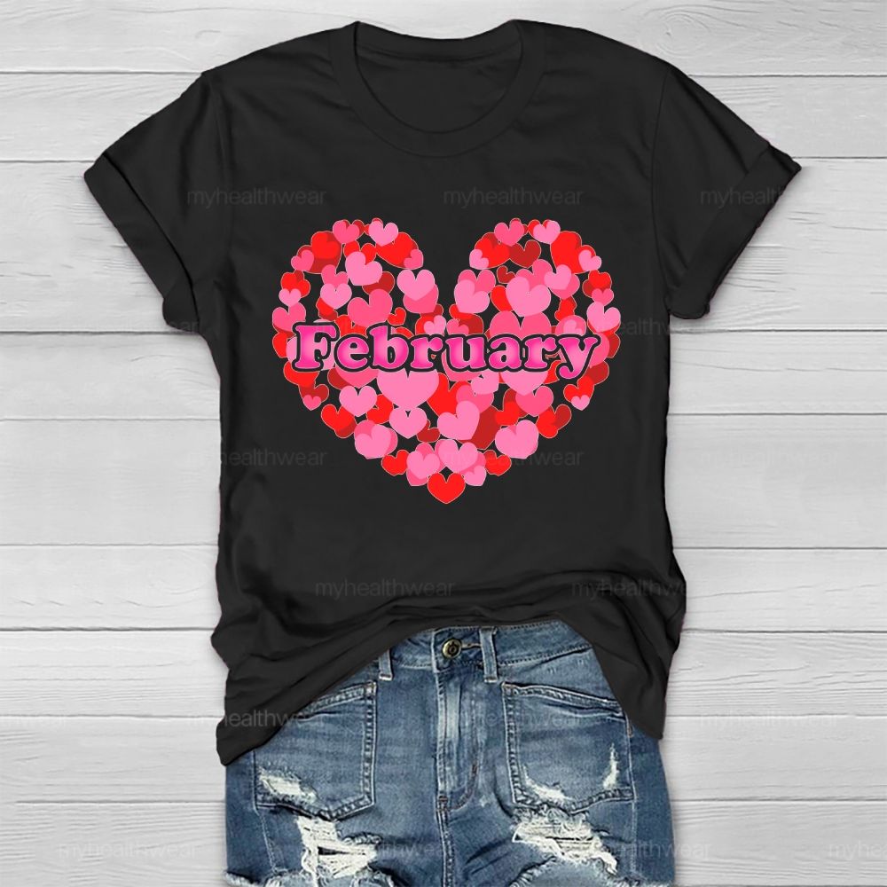 February  Healthwear T-shirt