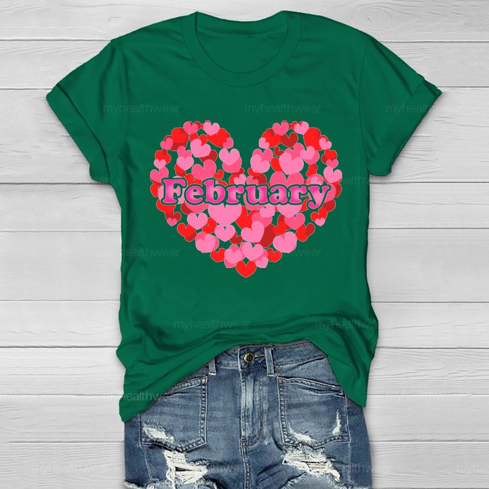 February  Healthwear T-shirt