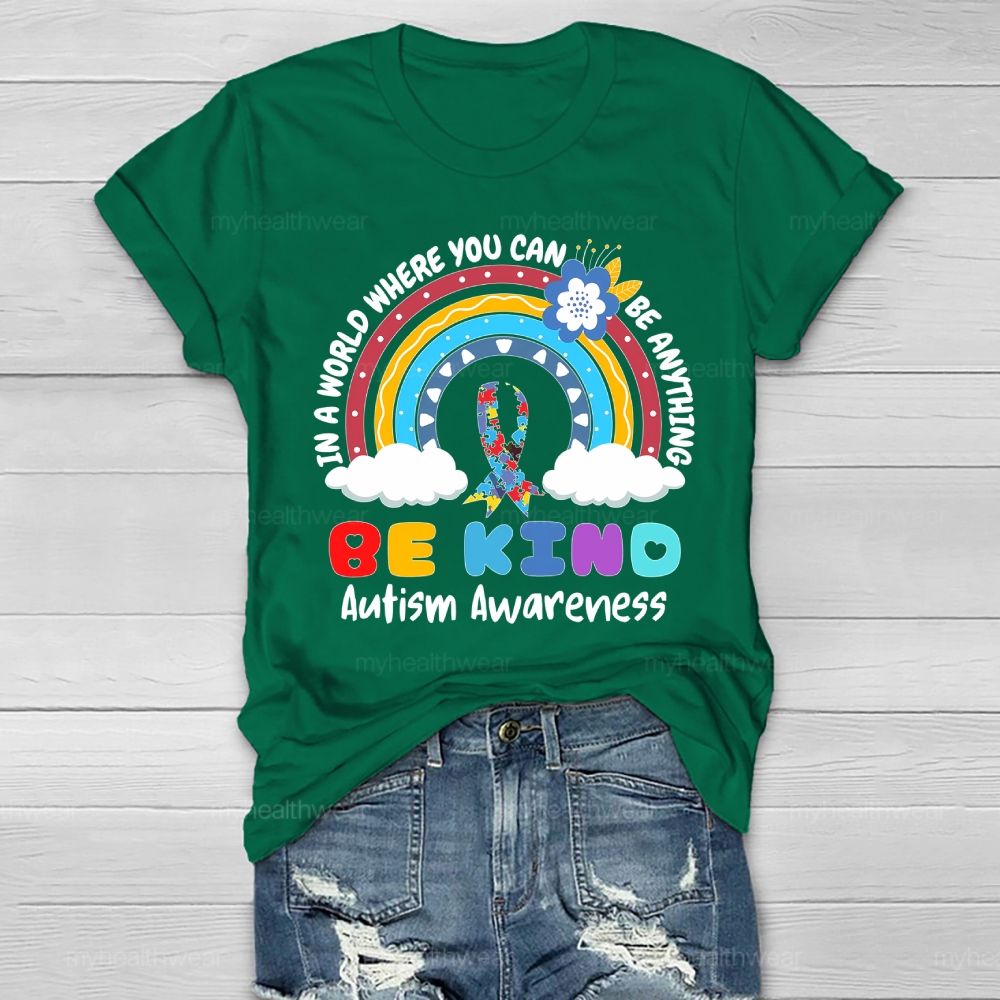 Be Kind Autism Awareness Healthwear T-shirt