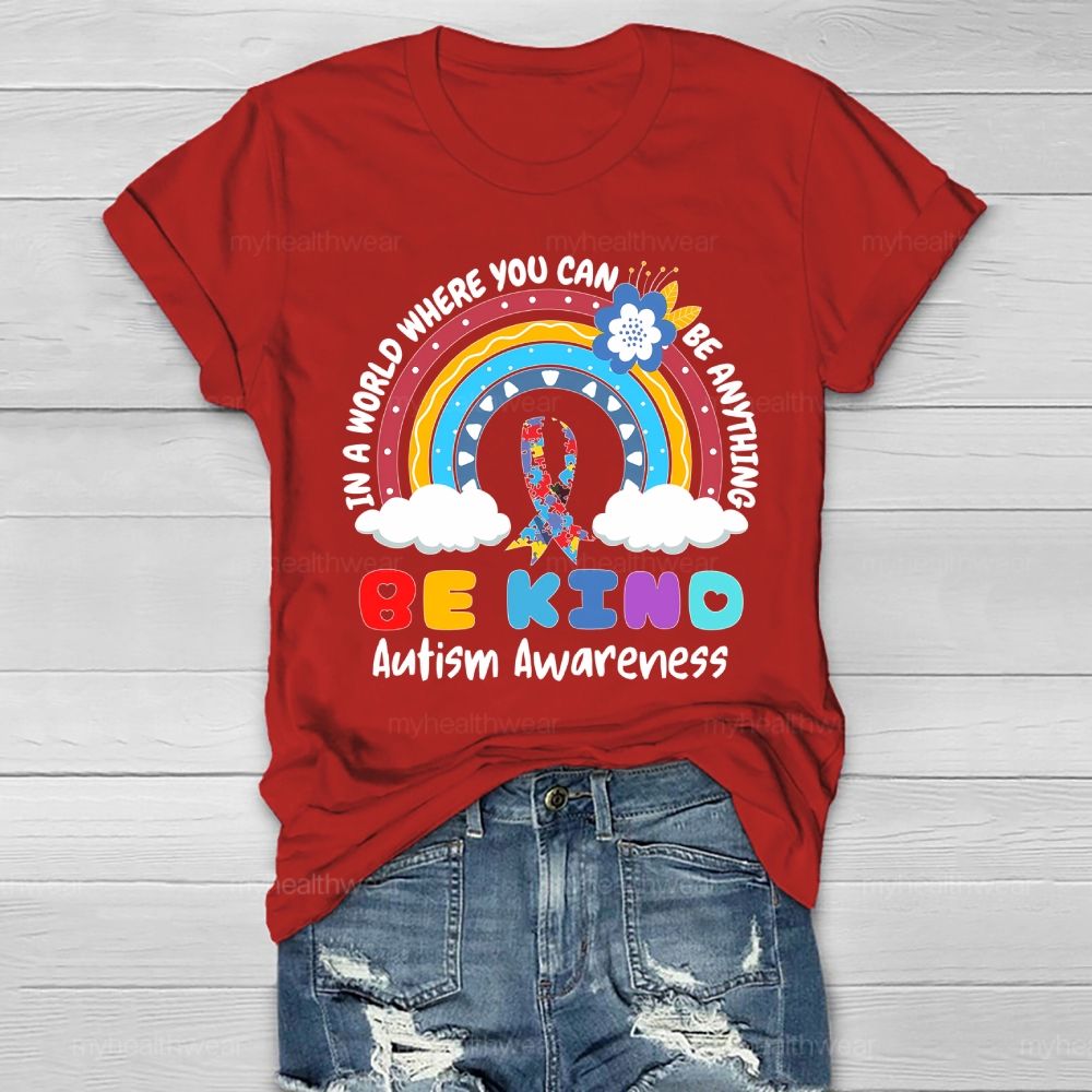 Be Kind Autism Awareness Healthwear T-shirt