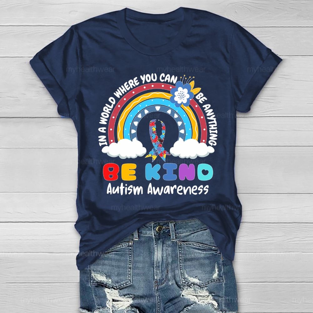 Be Kind Autism Awareness Healthwear T-shirt