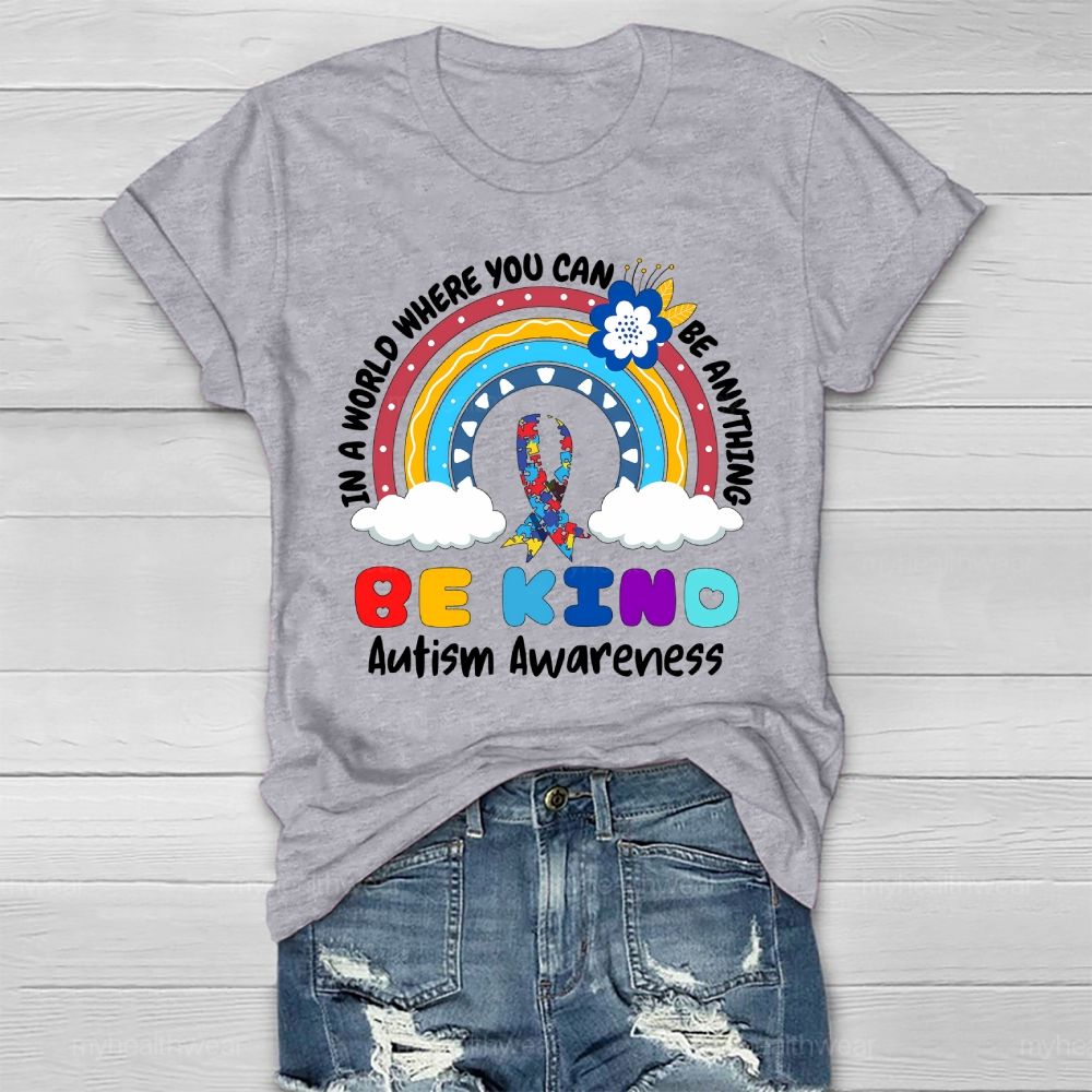 Be Kind Autism Awareness Healthwear T-shirt