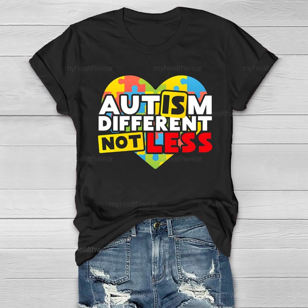 Autism Different Not Less Healthwear T-shirt