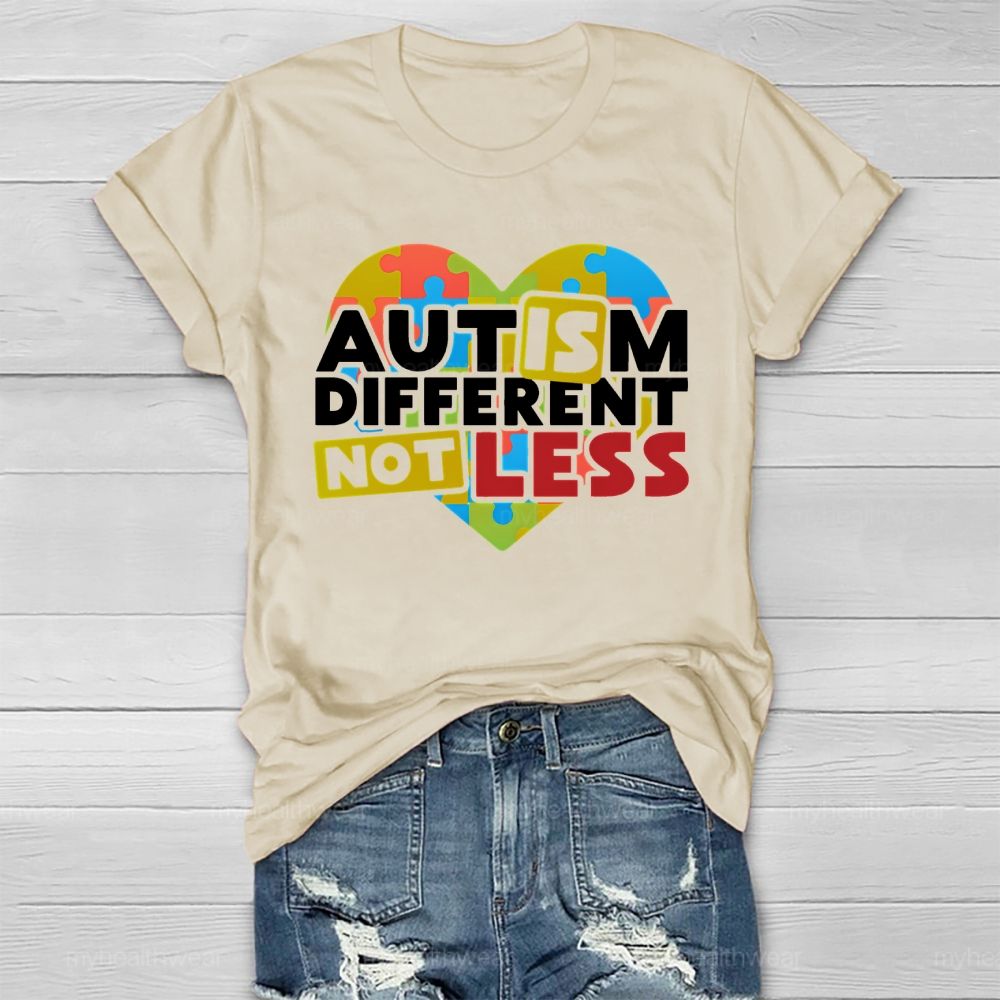 Autism Different Not Less Healthwear T-shirt