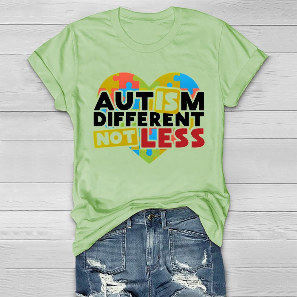 Autism Different Not Less Healthwear T-shirt