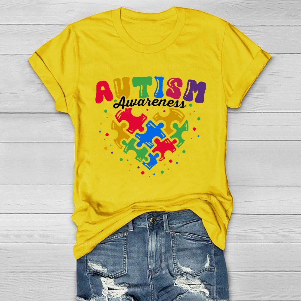 Autism Awareness Love Healthwear T-shirt