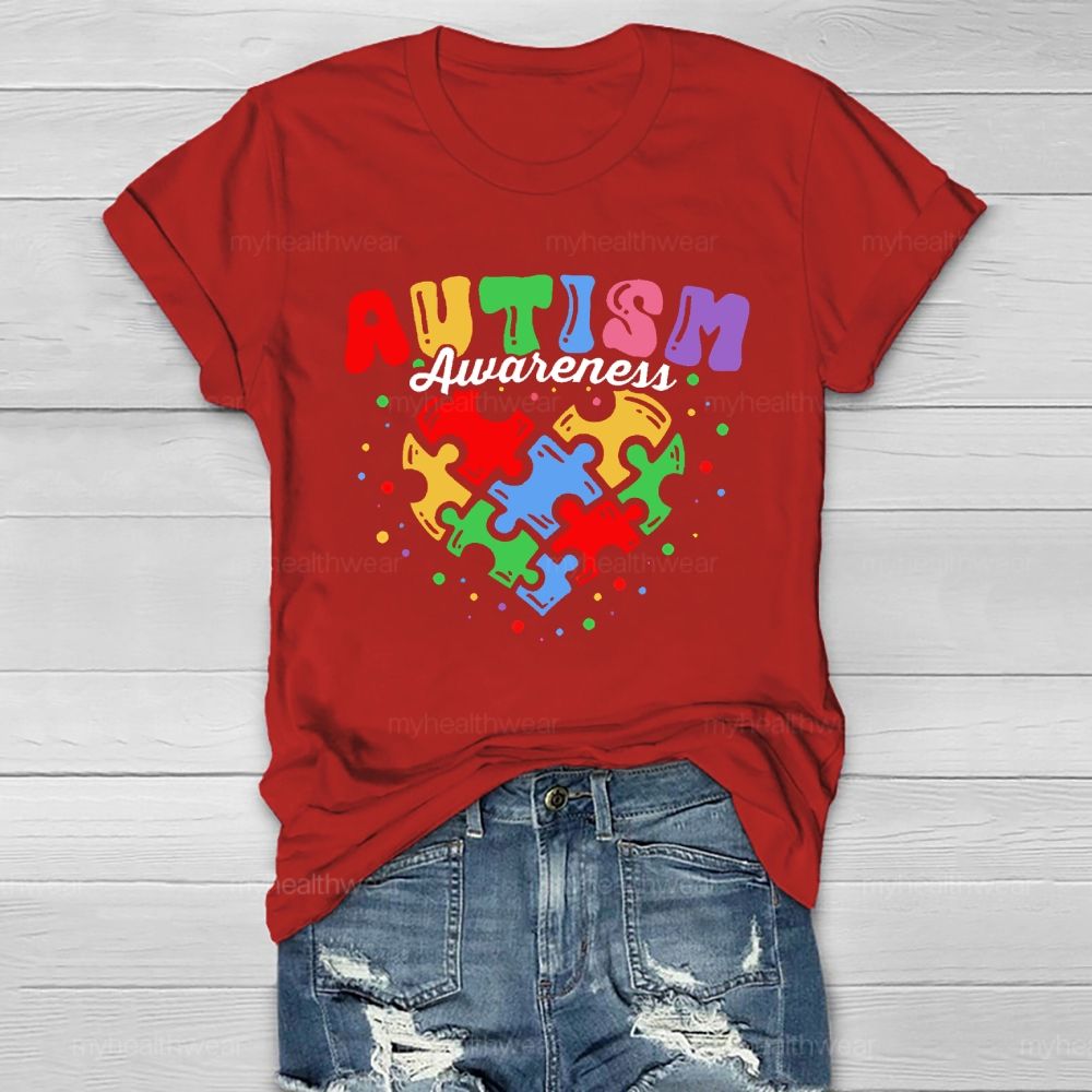 Autism Awareness Love Healthwear T-shirt