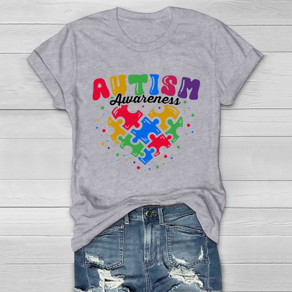 Autism Awareness Love Healthwear T-shirt