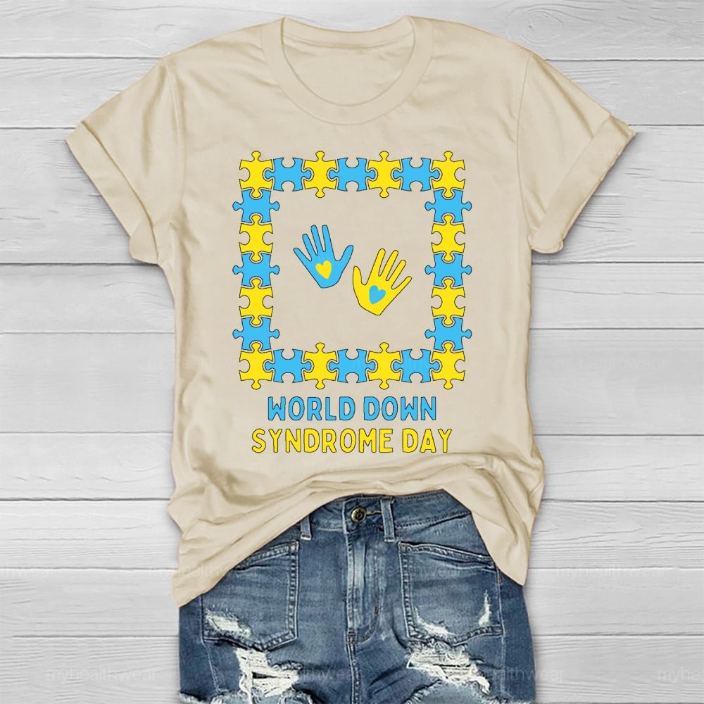 World Down Syndrome Day  Healthwear T-shirt