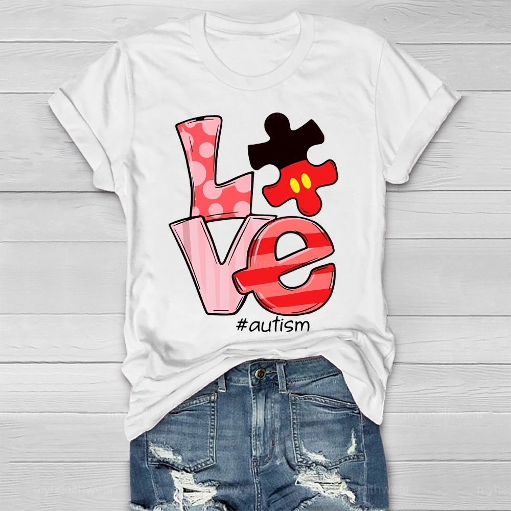 Love Autism Healthwear T-shirt
