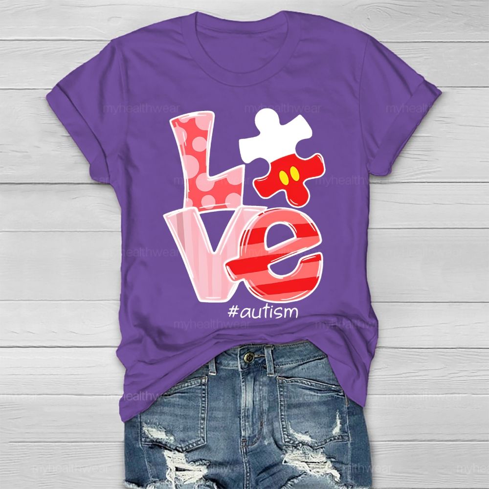 Love Autism Healthwear T-shirt