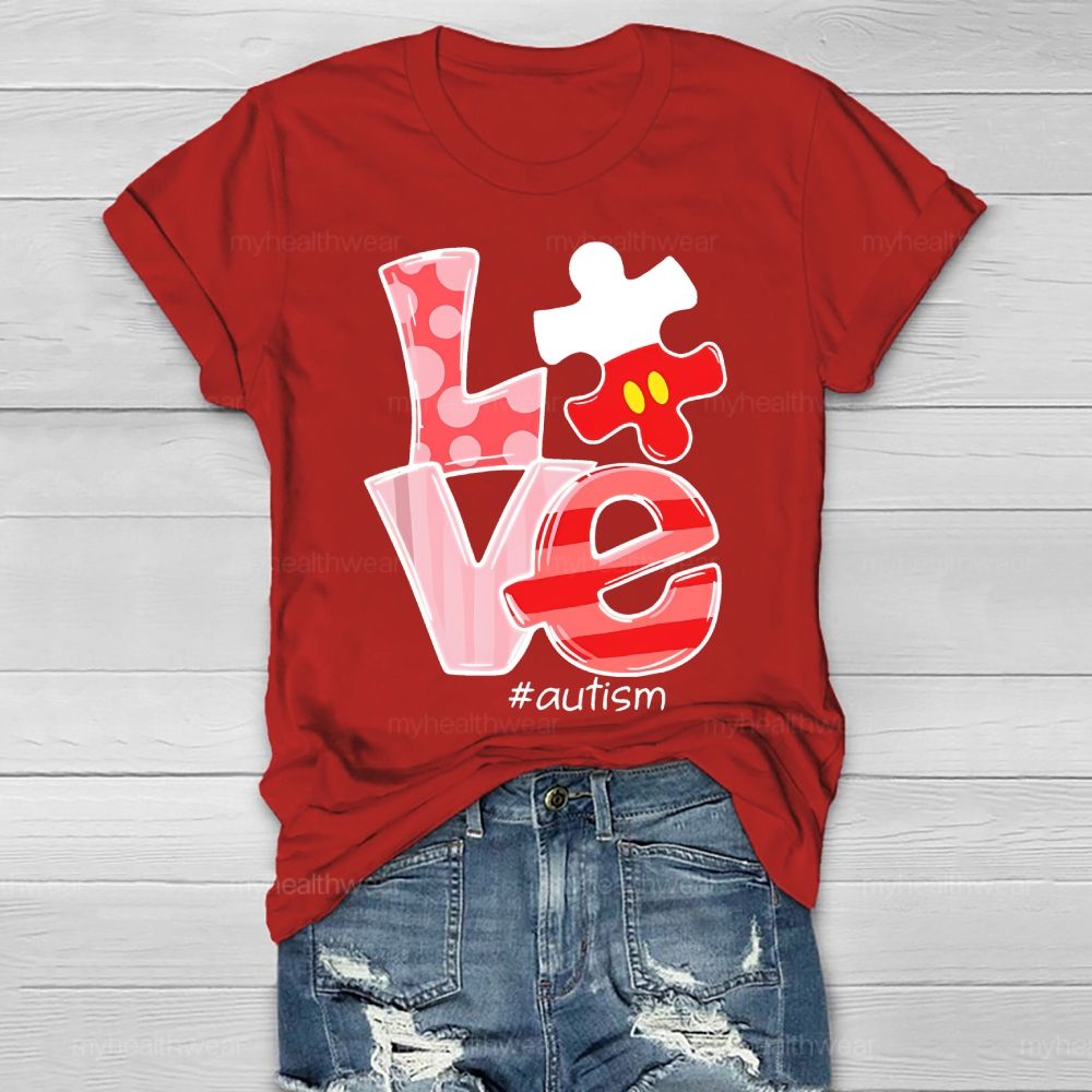 Love Autism Healthwear T-shirt