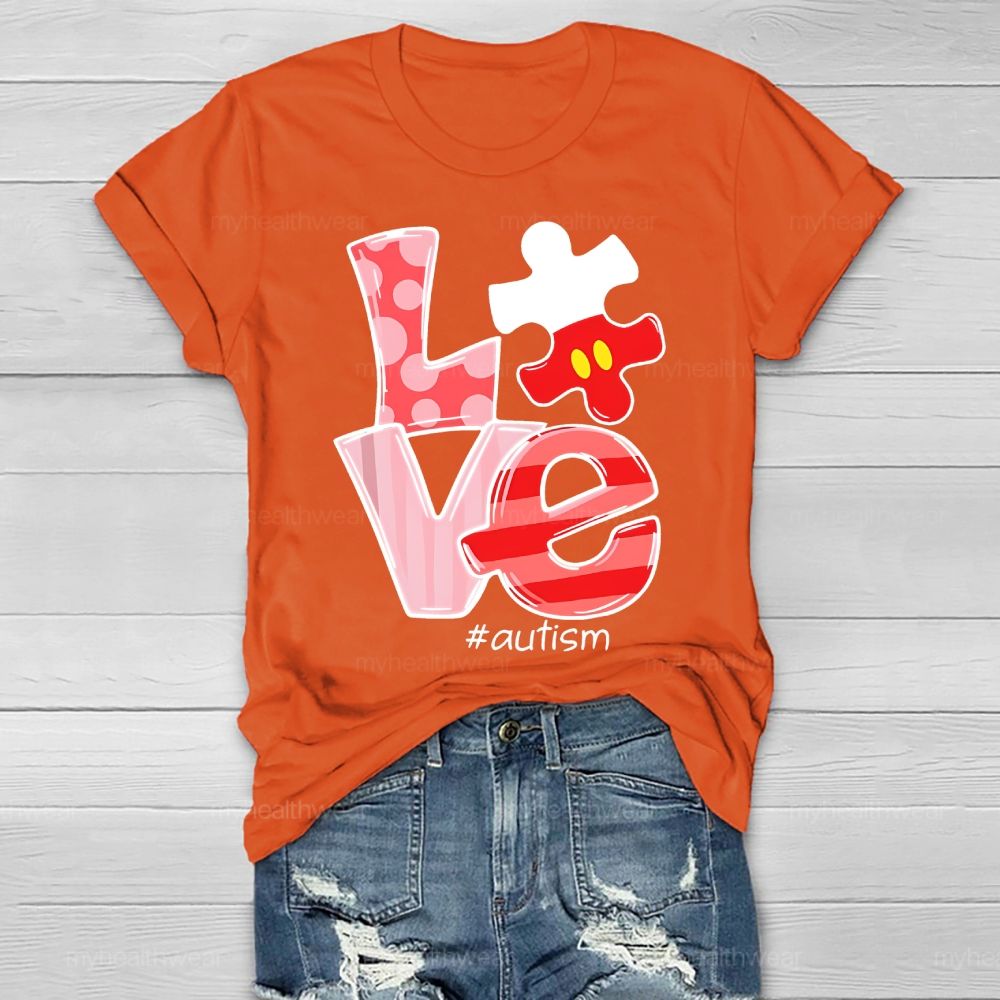 Love Autism Healthwear T-shirt