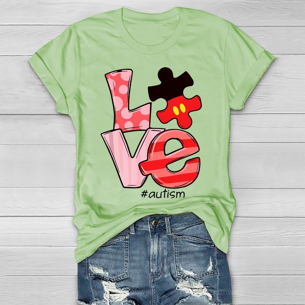 Love Autism Healthwear T-shirt