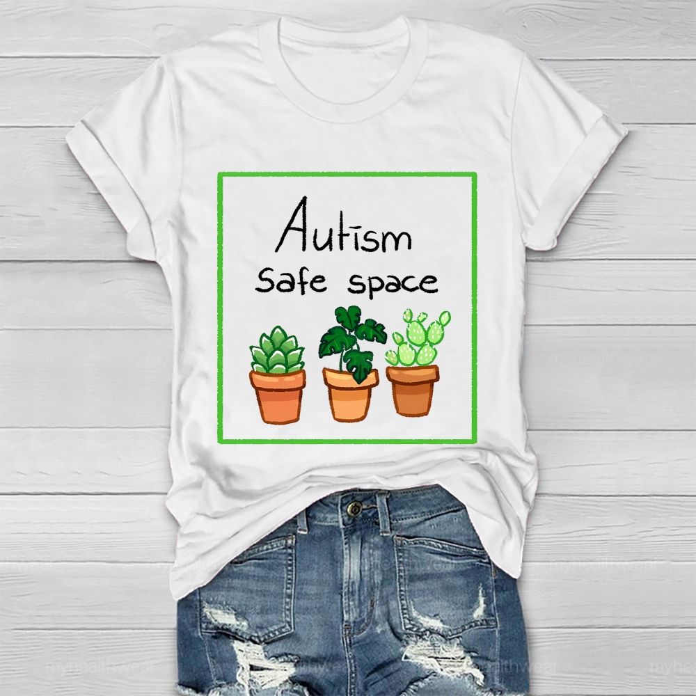 Safe Space Autism Awareness Healthwear T-shirt