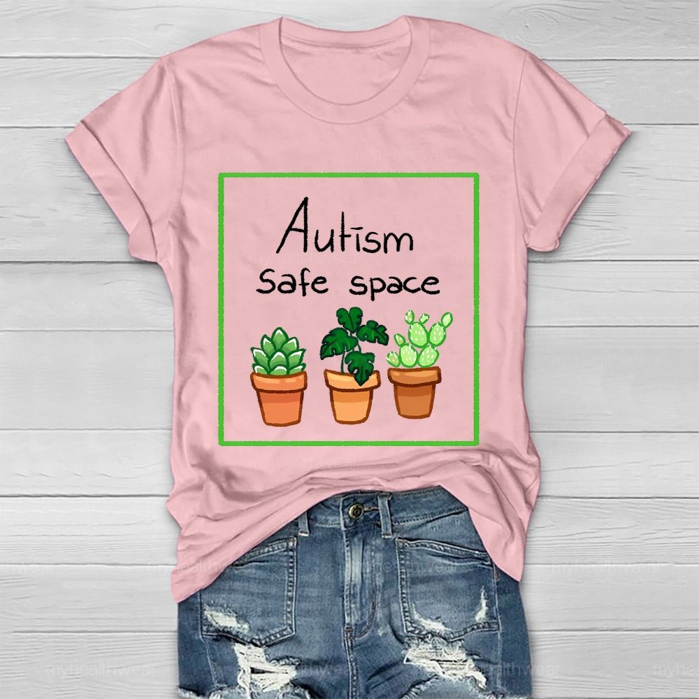Safe Space Autism Awareness Healthwear T-shirt