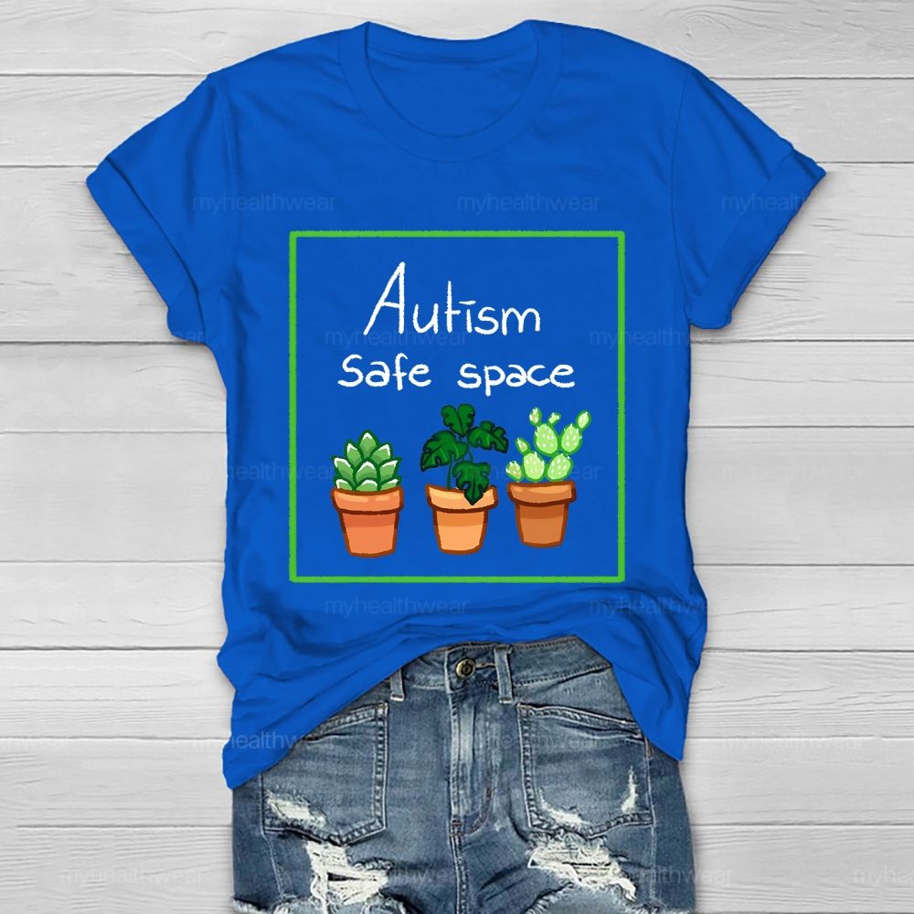 Safe Space Autism Awareness Healthwear T-shirt