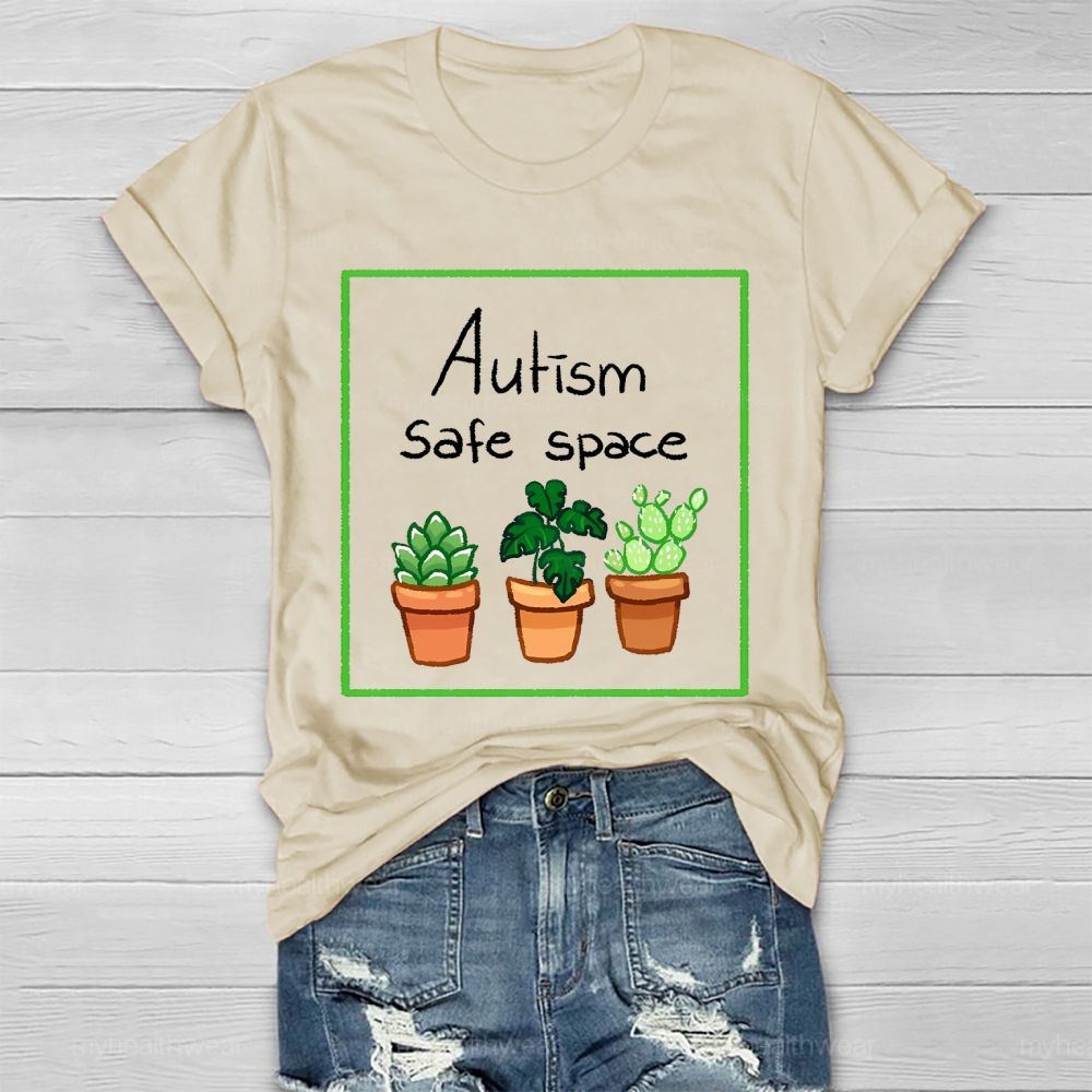 Safe Space Autism Awareness Healthwear T-shirt