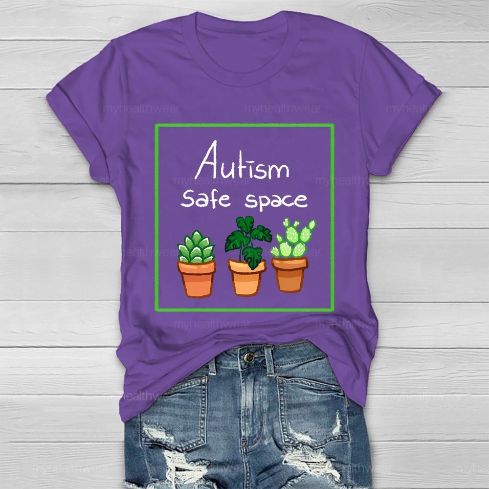 Safe Space Autism Awareness Healthwear T-shirt