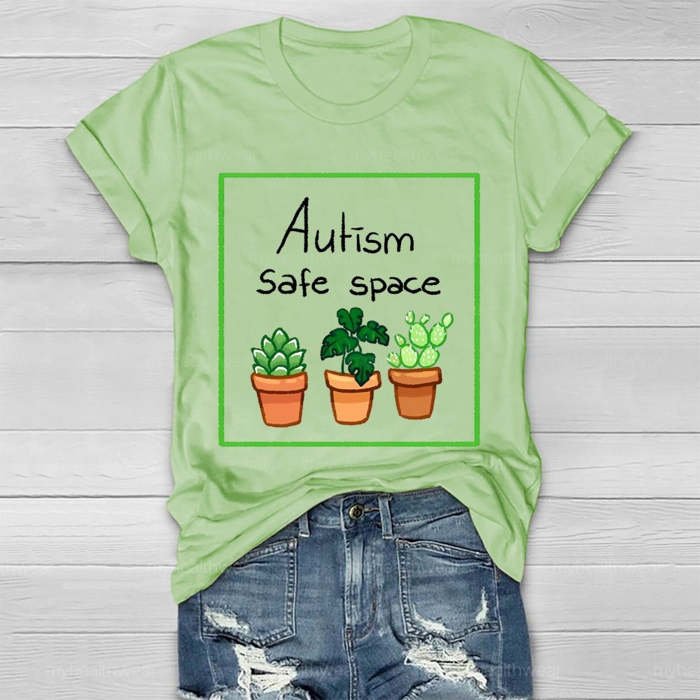 Safe Space Autism Awareness Healthwear T-shirt