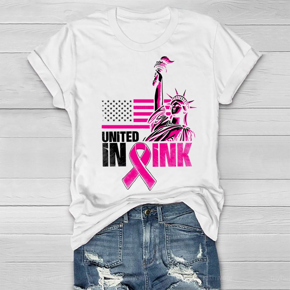 United In Pink Healthwear T-shirt