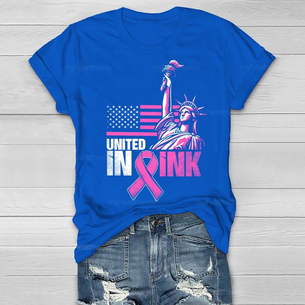United In Pink Healthwear T-shirt