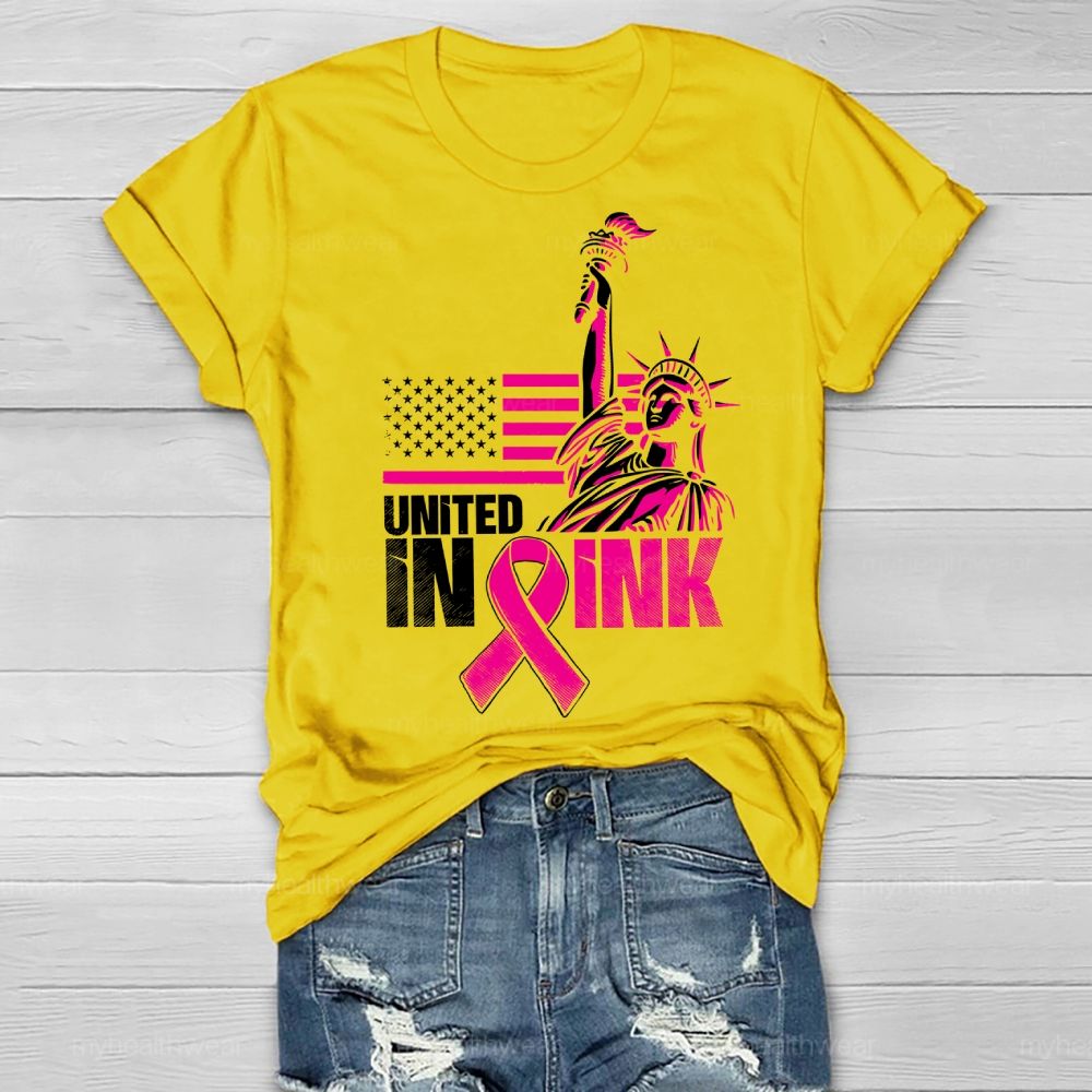United In Pink Healthwear T-shirt
