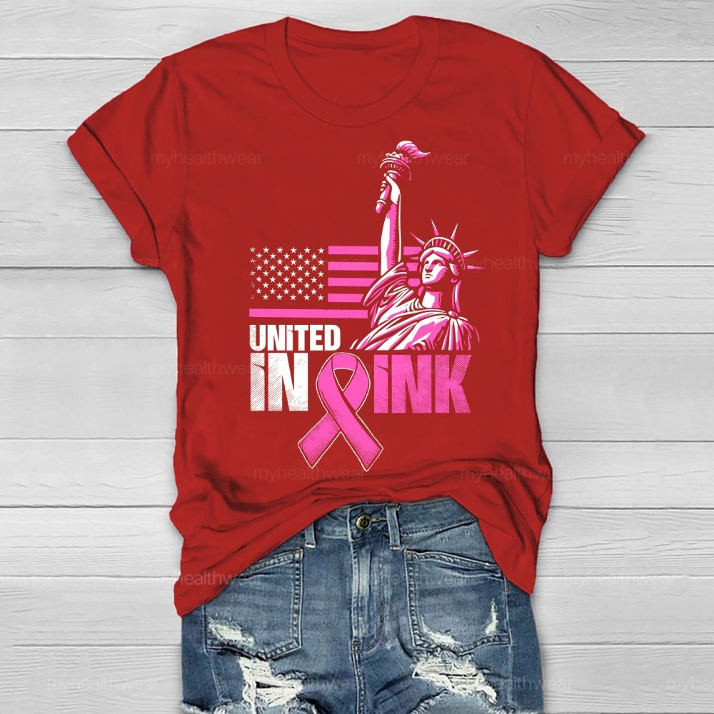United In Pink Healthwear T-shirt