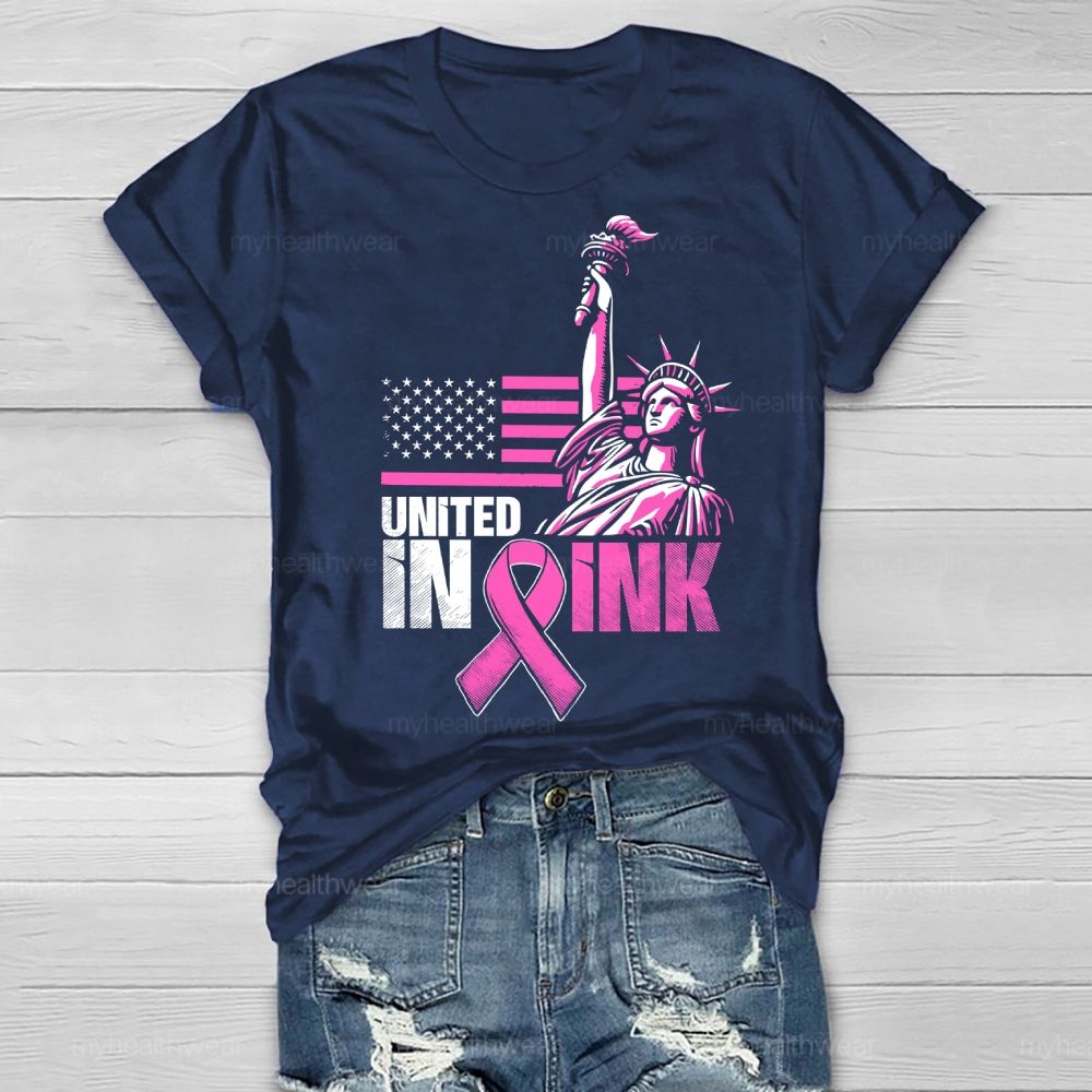 United In Pink Healthwear T-shirt