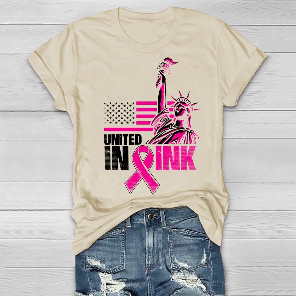 United In Pink Healthwear T-shirt