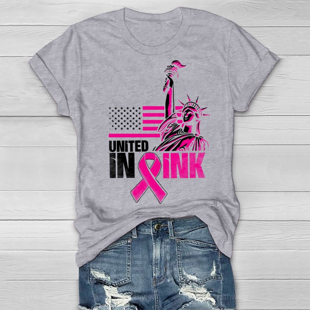 United In Pink Healthwear T-shirt