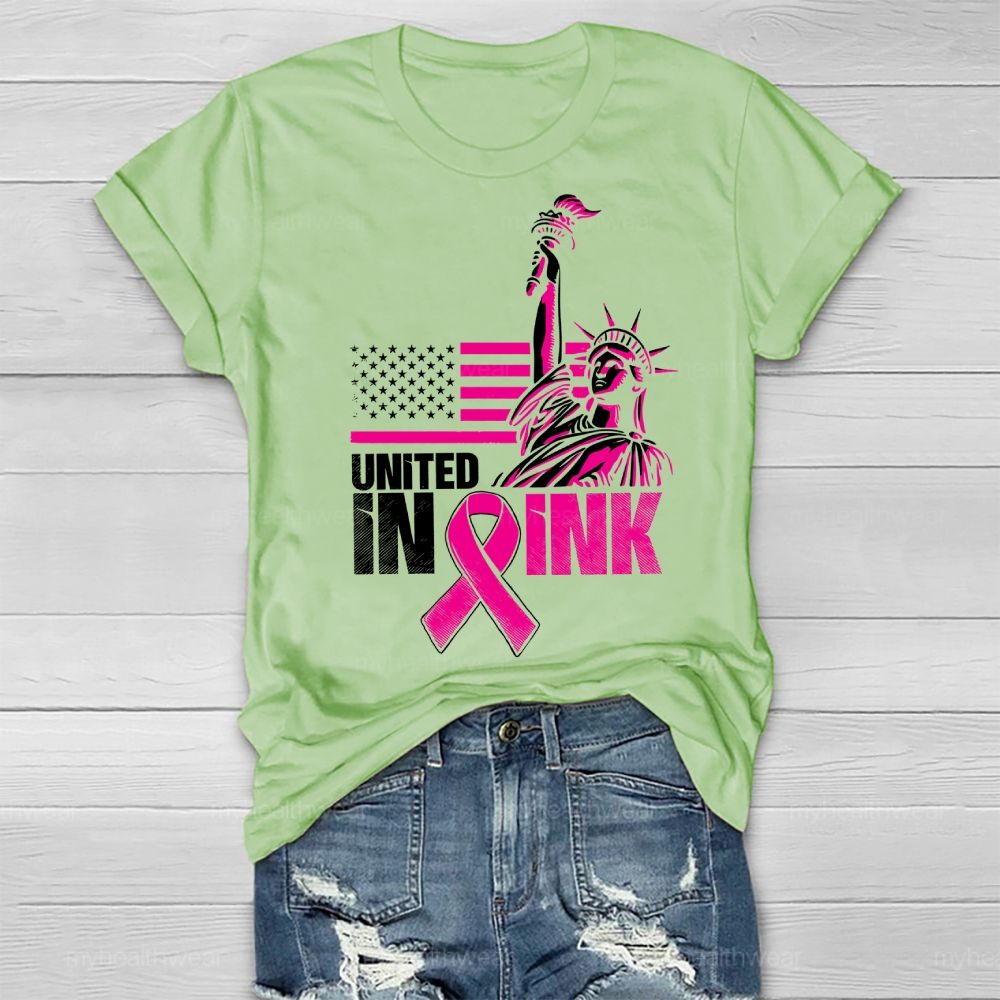United In Pink Healthwear T-shirt