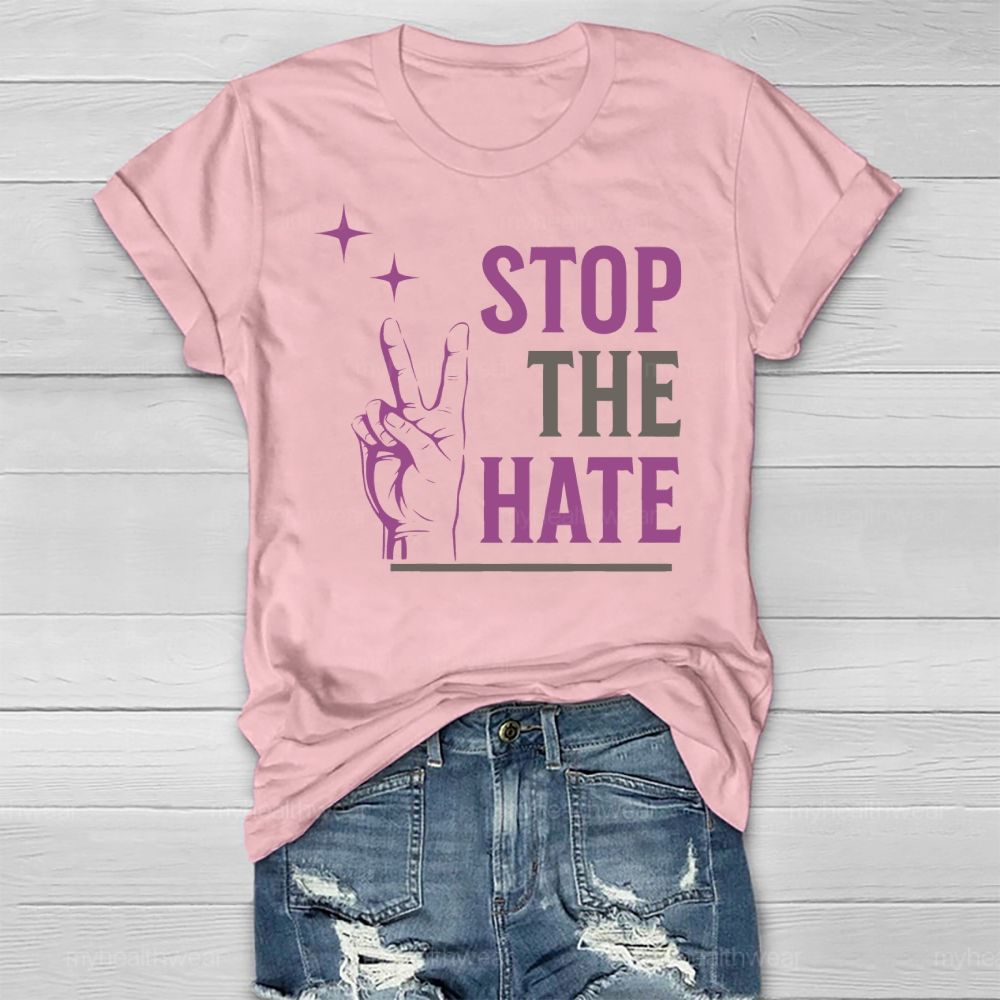 Stop The Hate Healthwear T-shirt