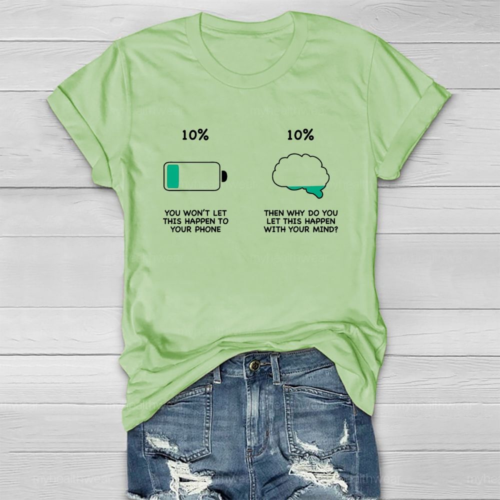 You Won't Let This Happen To Your Phone  Healthwear T-shirt