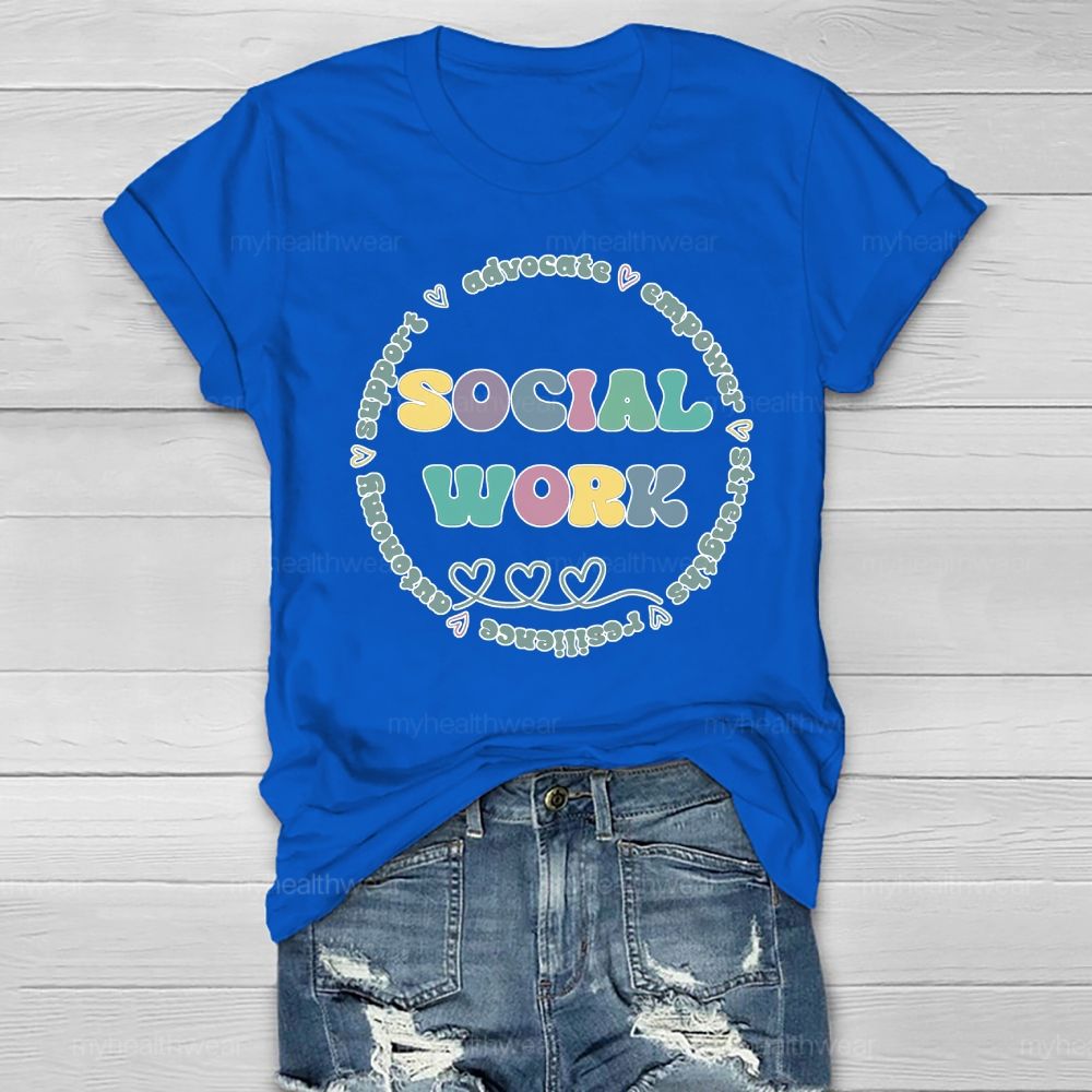 Social Work Healthwear T-shirt