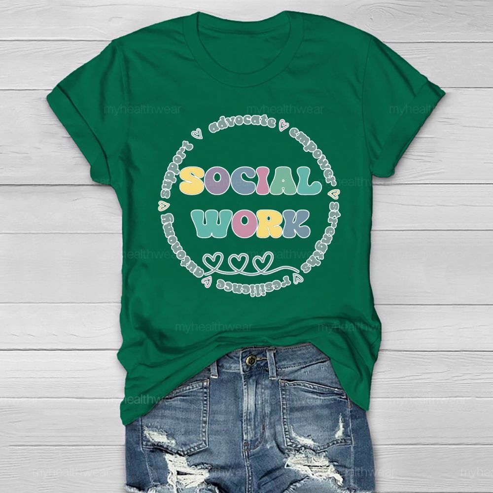 Social Work Healthwear T-shirt