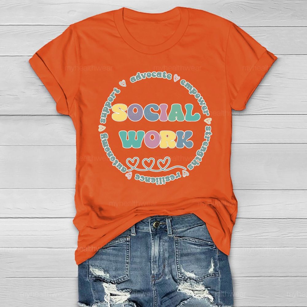 Social Work Healthwear T-shirt