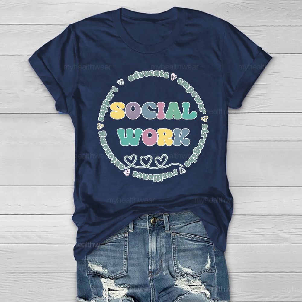 Social Work Healthwear T-shirt