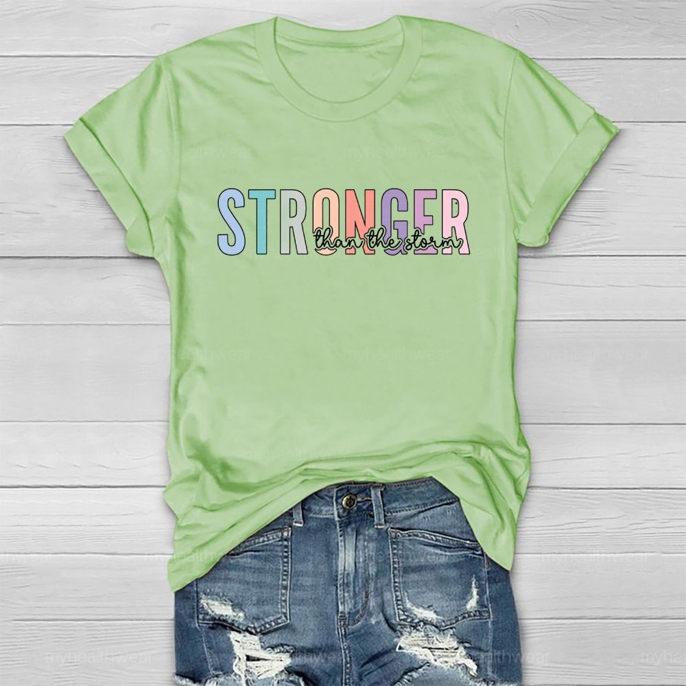Stronger Than The Storm Healthwear T-shirt