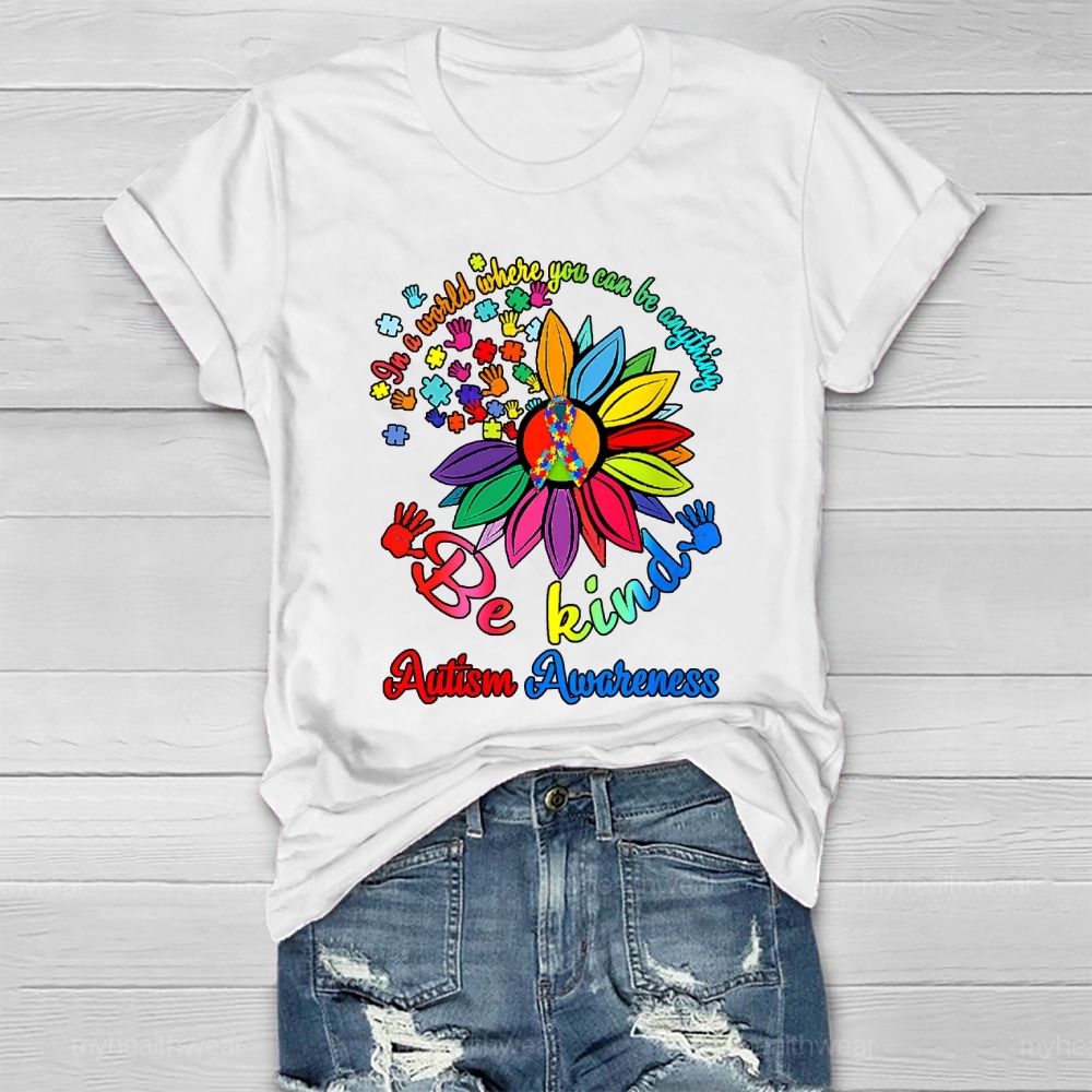 Be Kind Autism Awareness Healthwear T-shirt