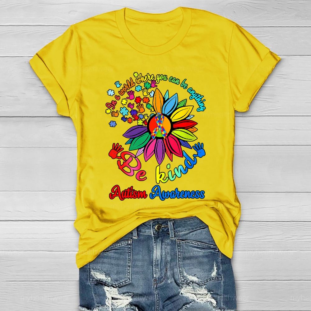 Be Kind Autism Awareness Healthwear T-shirt