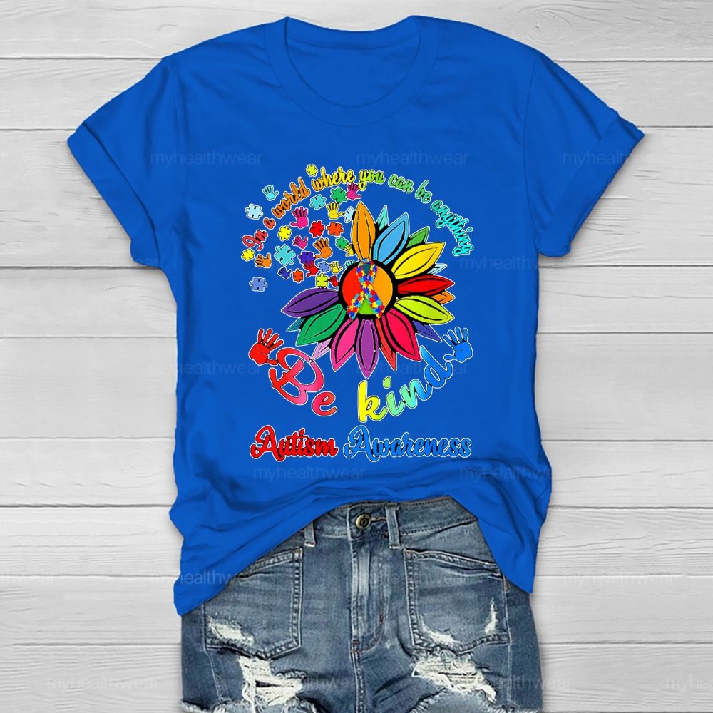 Be Kind Autism Awareness Healthwear T-shirt