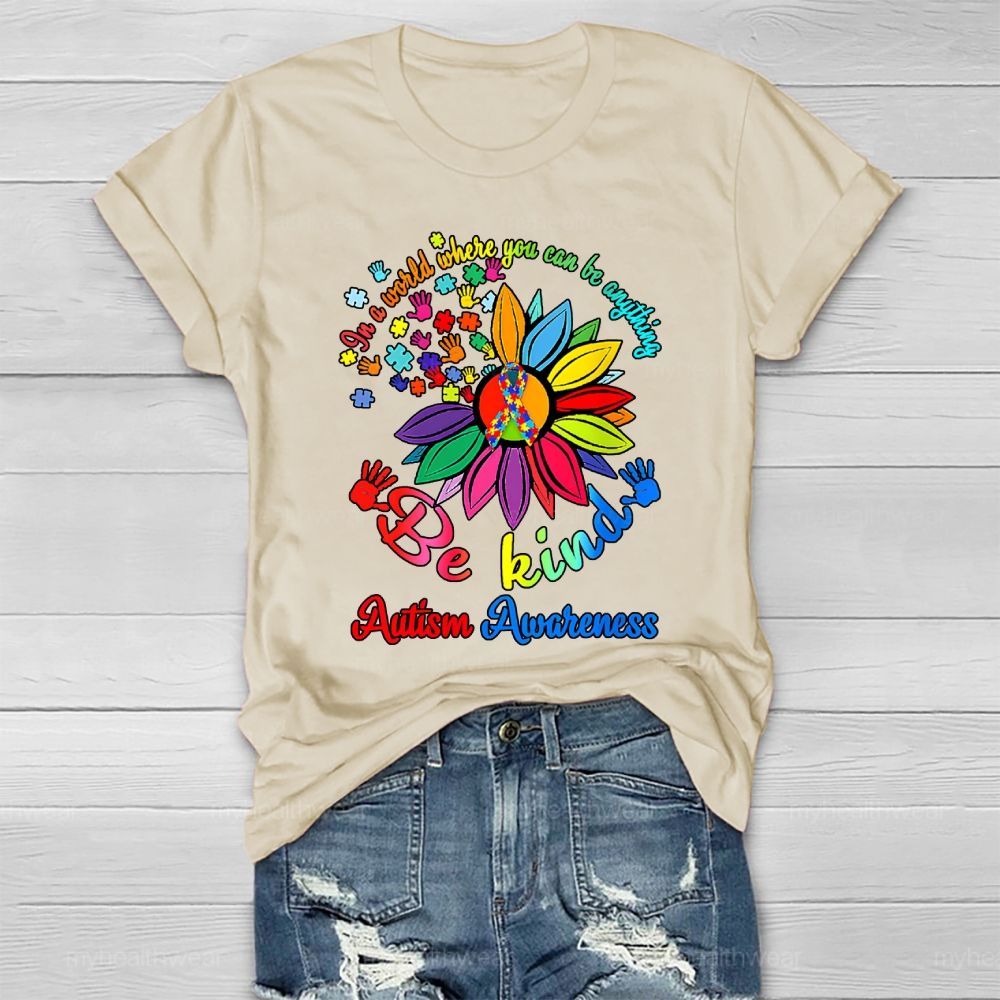 Be Kind Autism Awareness Healthwear T-shirt
